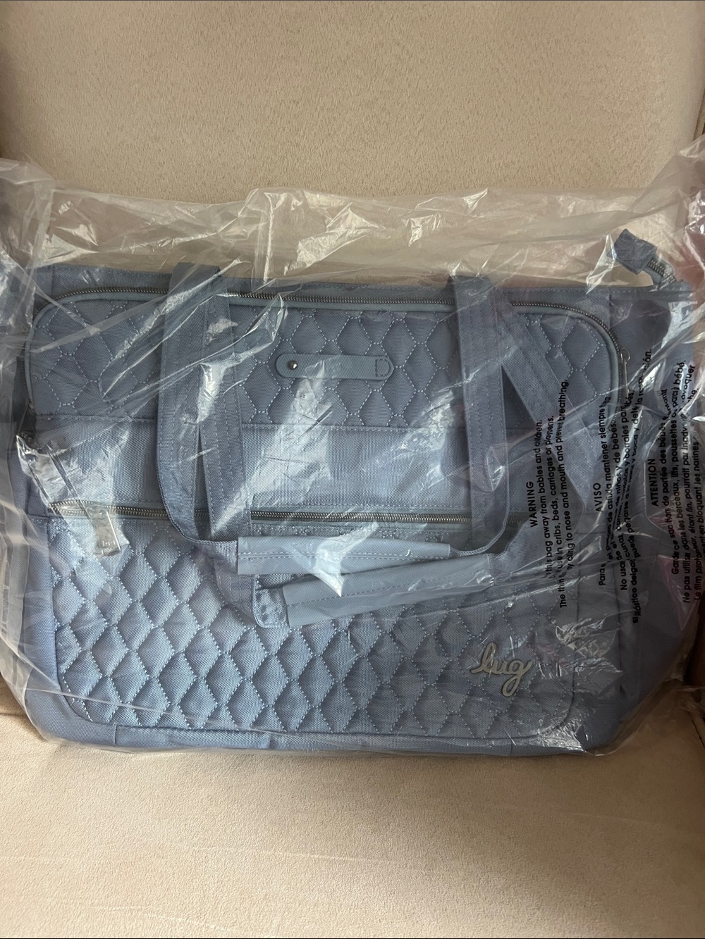NWT Lug Calypso Ultra X Tote Bag in Blue Moon 🌙